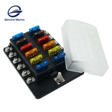 Genuine marine inventor circuit board size boat fuse holder Stack able PV plastic RV fuse holder